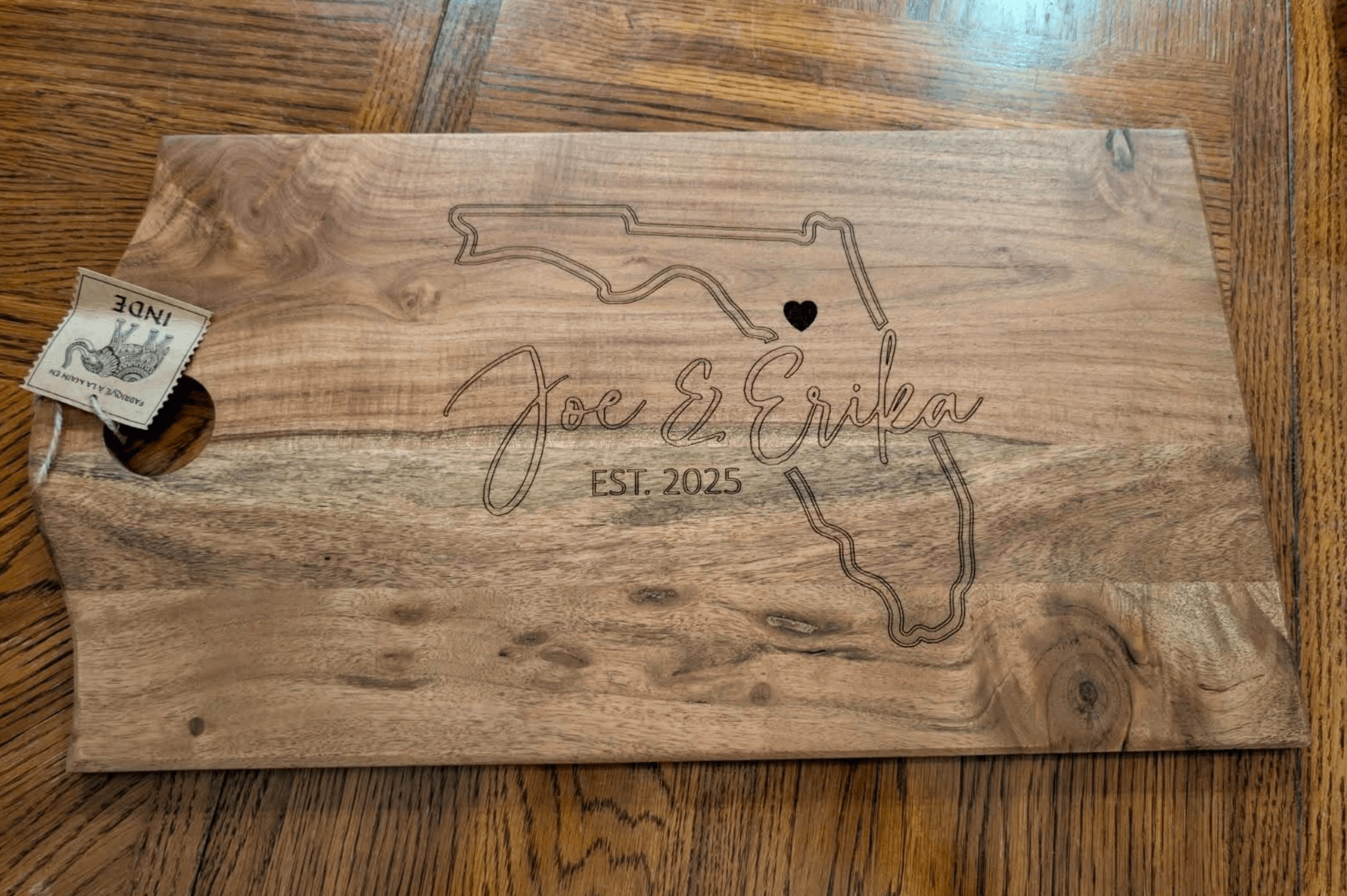 Personalized Florida Cutting Board