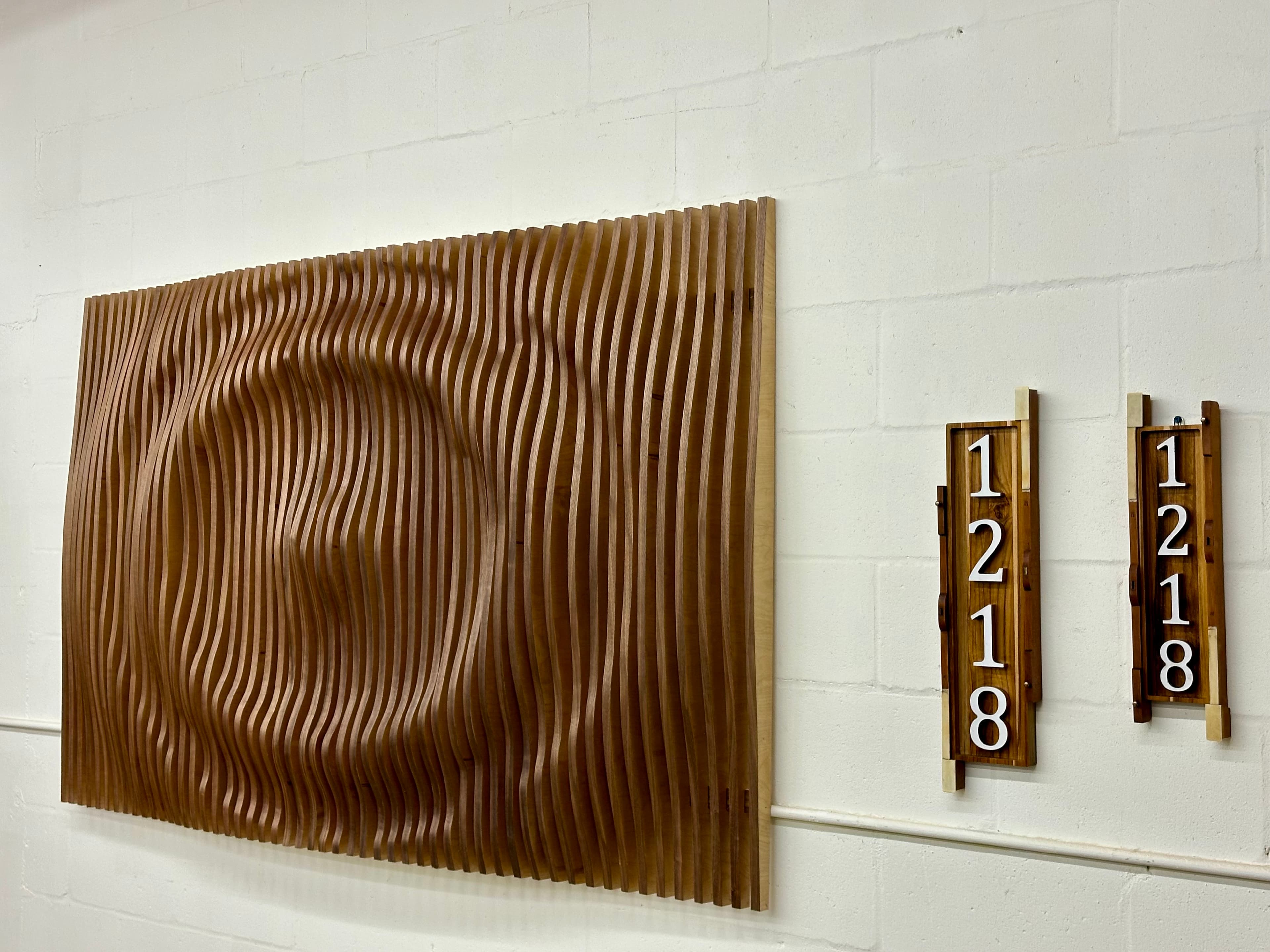 Finished parametric installation