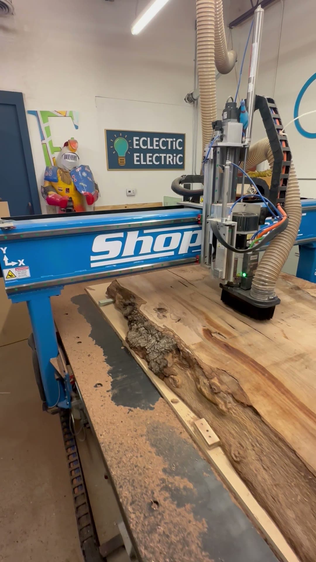 Hardwood being milled and joined in the shop, the woodworking that becomes casework
