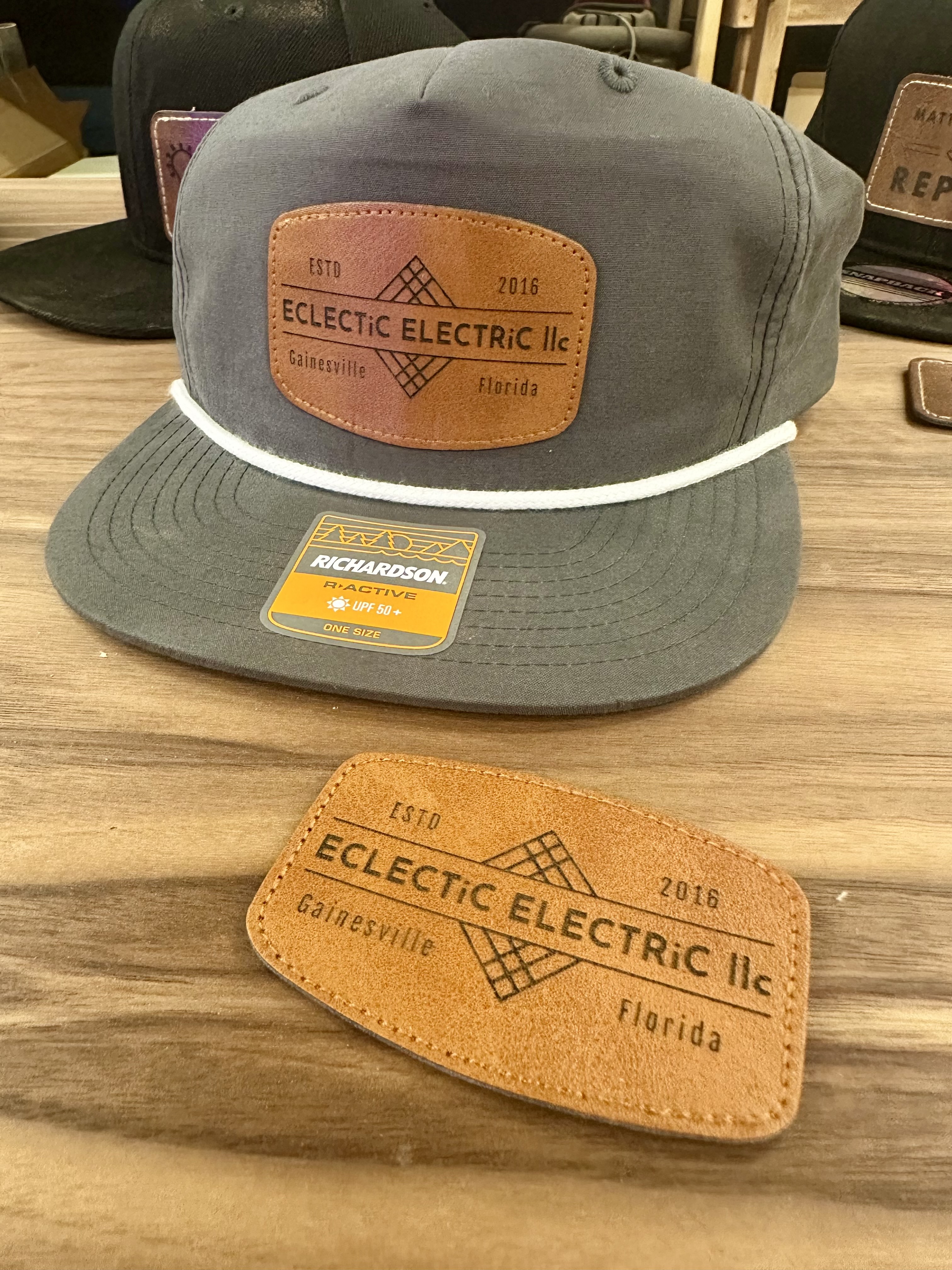 Leather Patch Hat