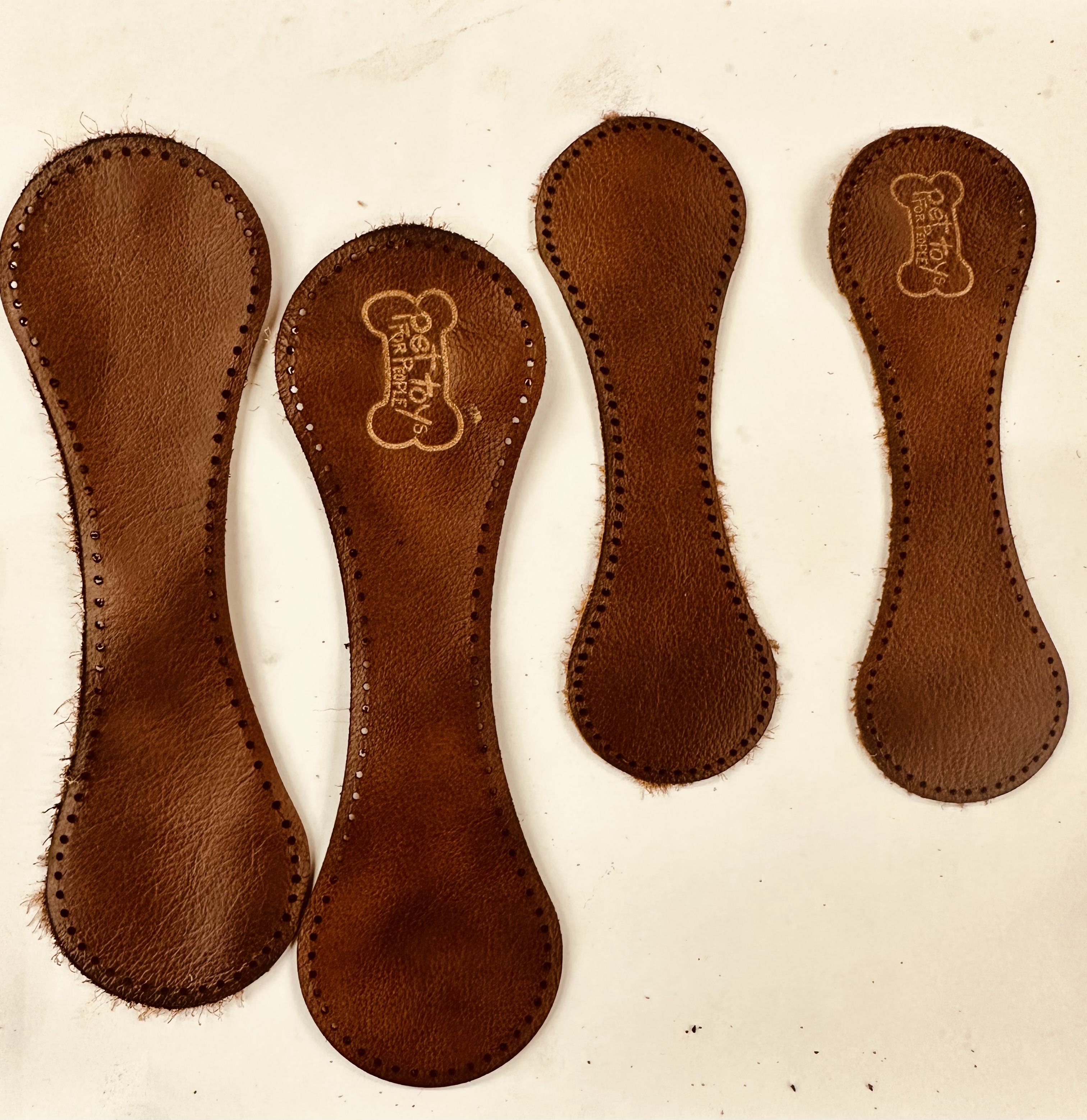 Engraved Leather Pieces
