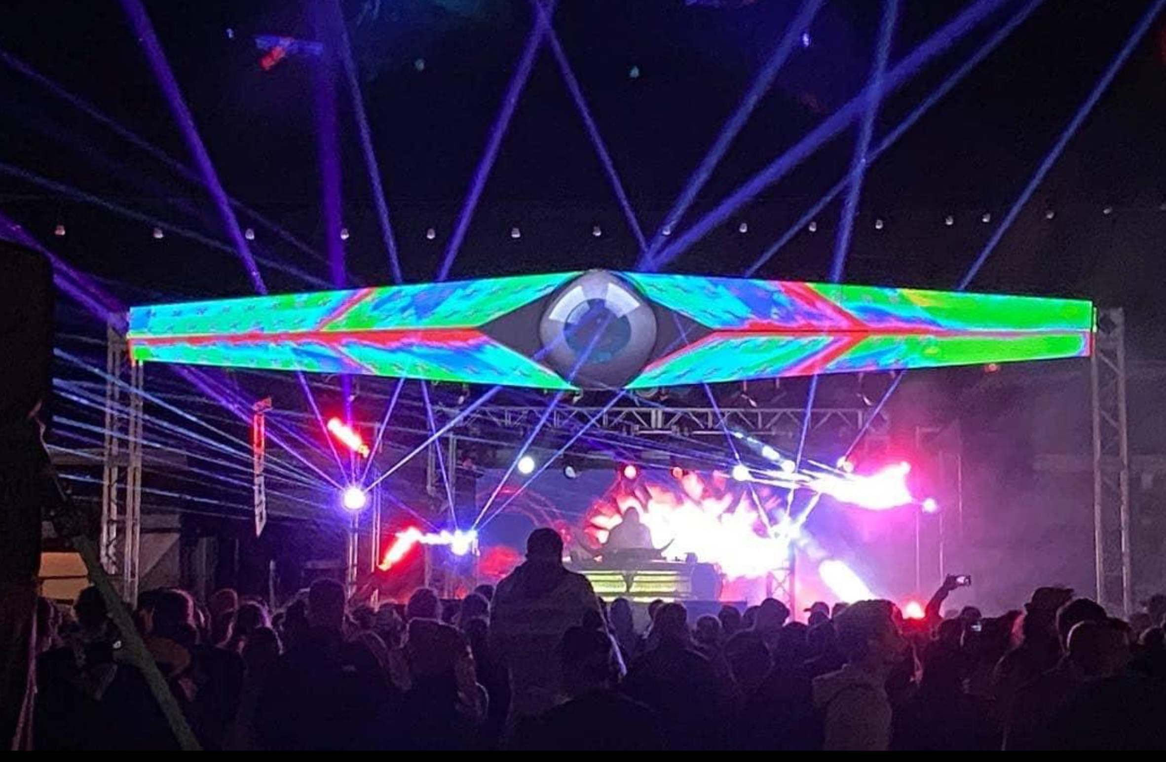 Projection-Mapped Stage