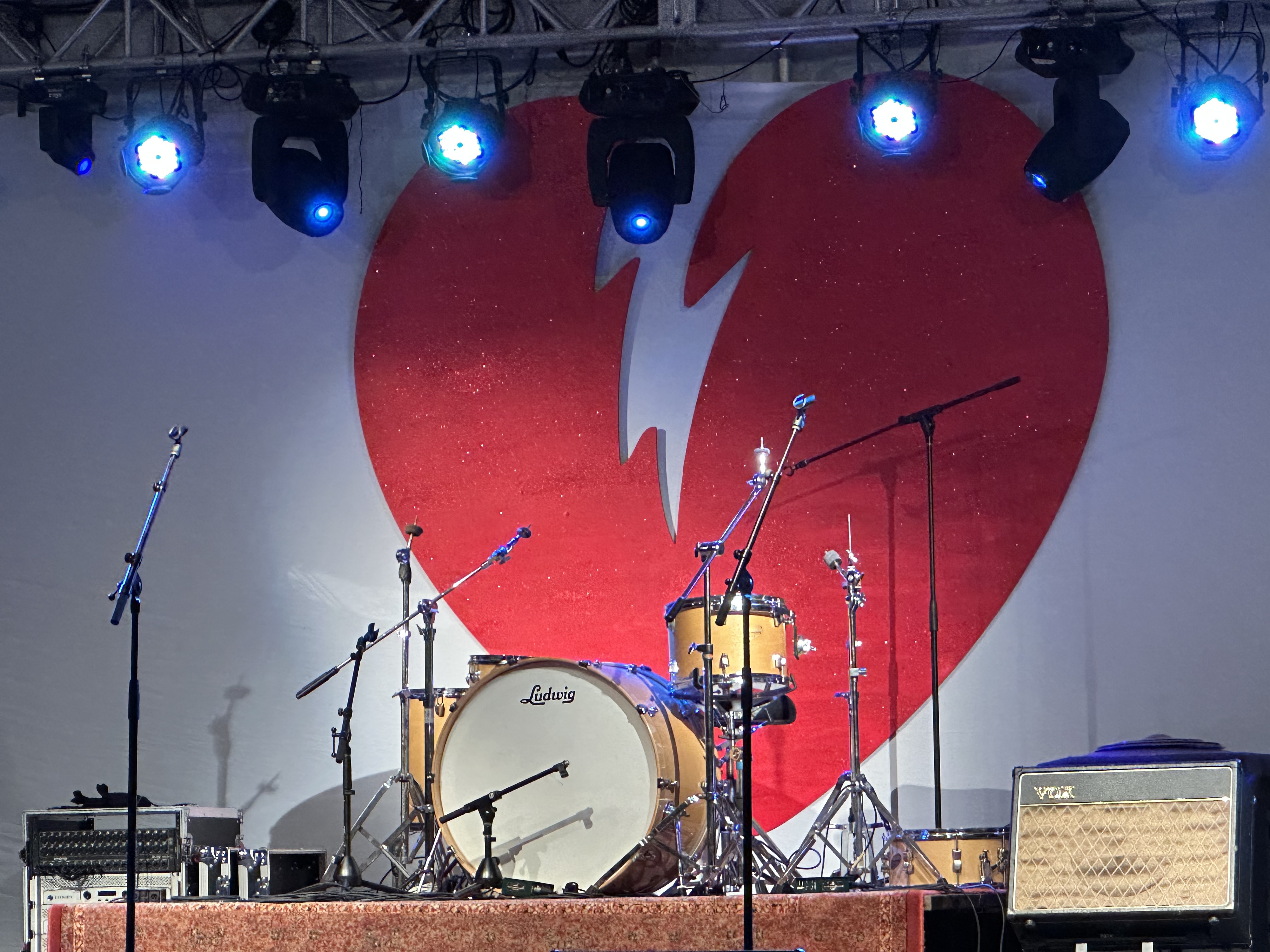 Heart Stage Backdrop