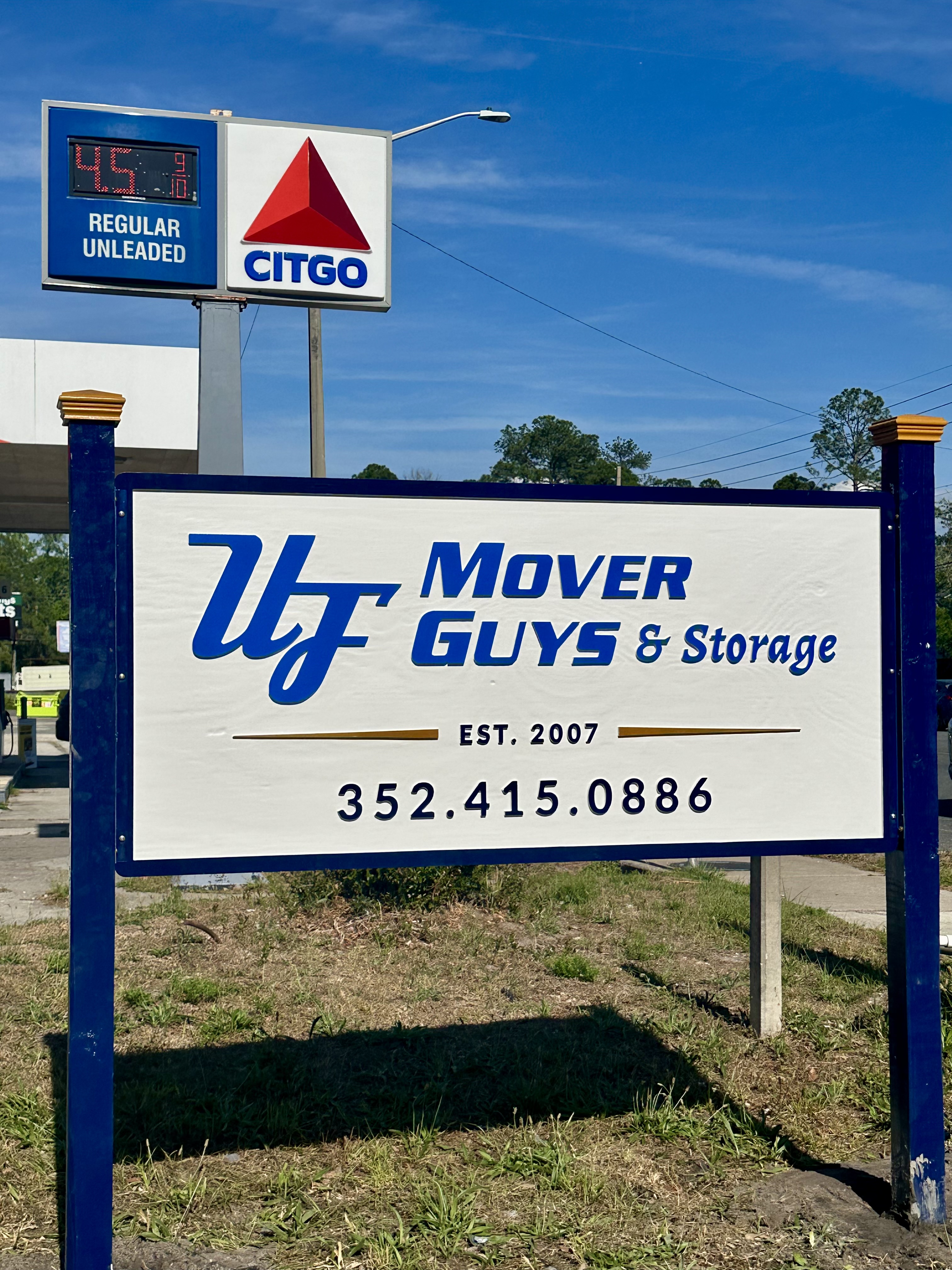 Vinyl & dimensional storage-facility signage